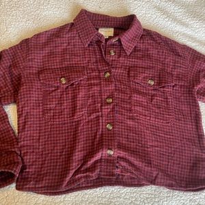 AE flannel top